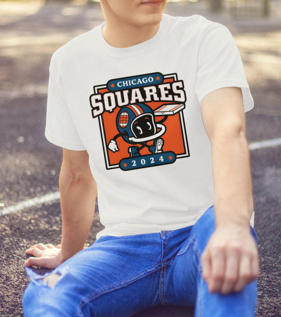 CHICAGO BEARS SQUARES T-Shirt