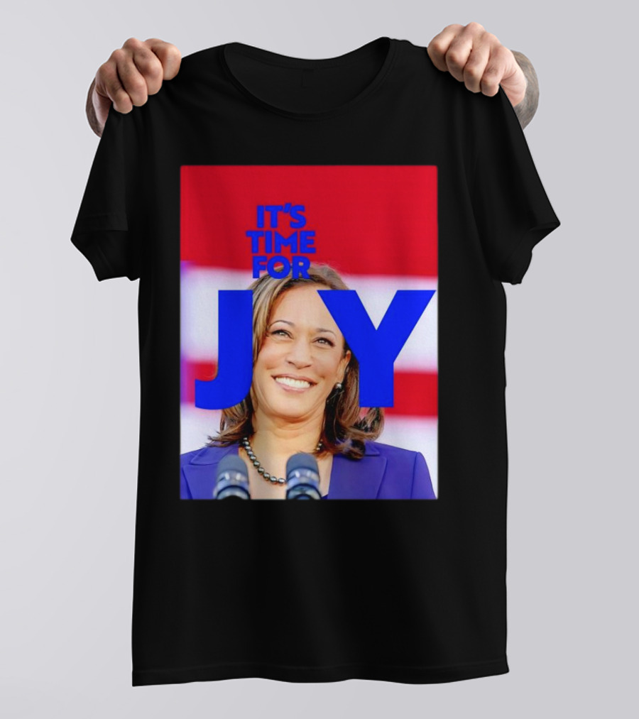 Kamala Harris It’s Time For Joy T-Shirt