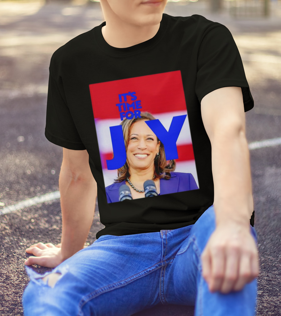 Kamala Harris It’s Time For Joy T-Shirt