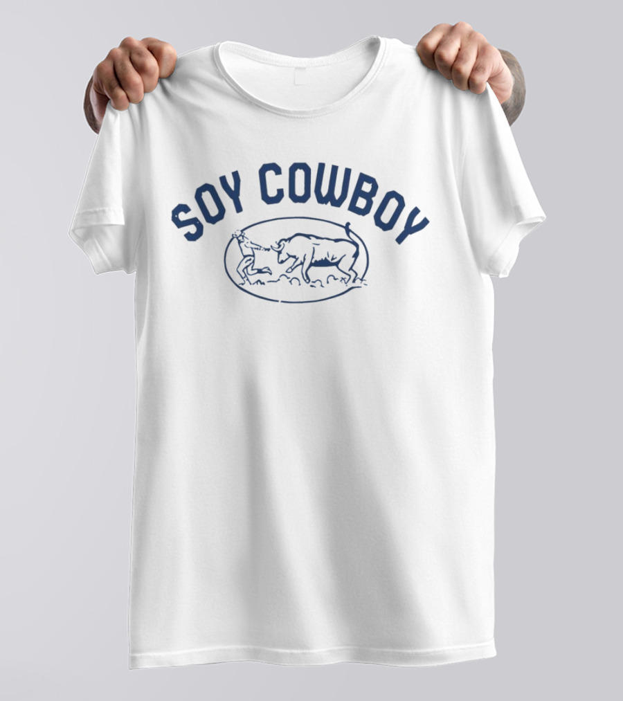 Soy Cowboy Bull And Cowboy Lassoing T-Shirt