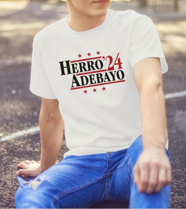 Herro Adebayo '24 Miami Heat Basketball Stars T-Shirt