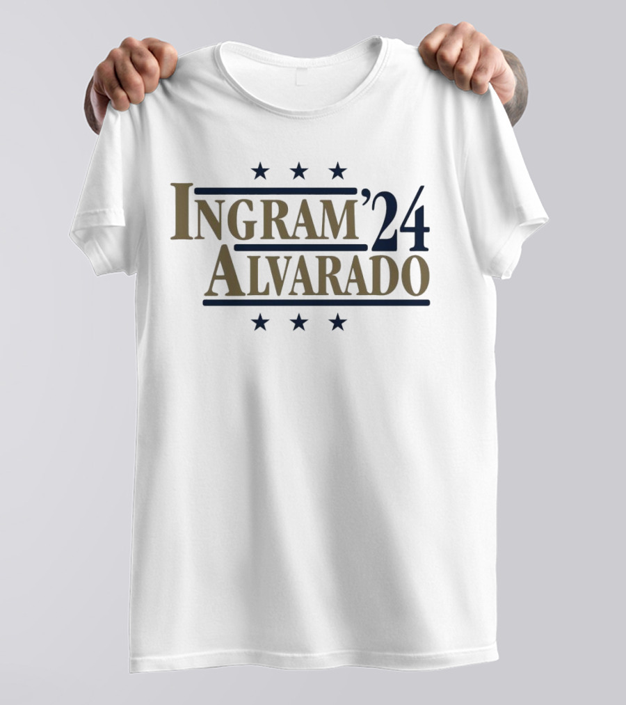 Ingram Alvarado '24 New Orleans Pelicans T-Shirt