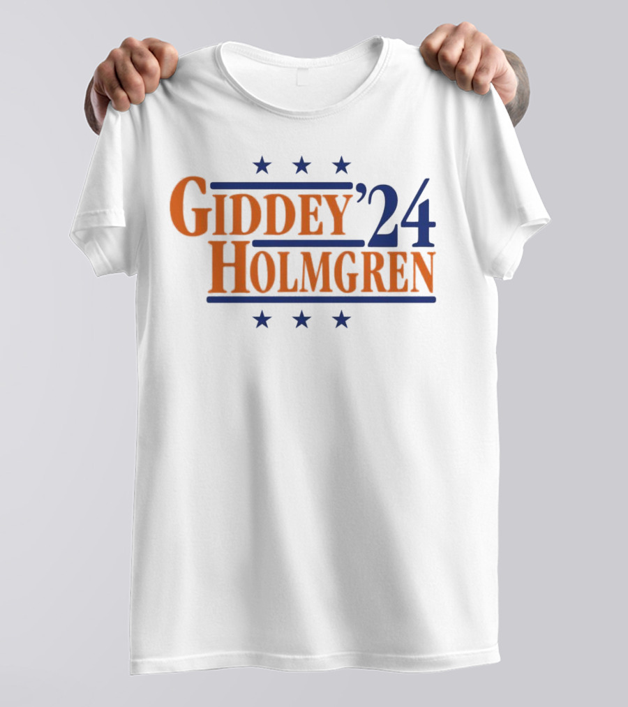 Giddey Holmgren '24 Oklahoma City Thunder T-Shirt