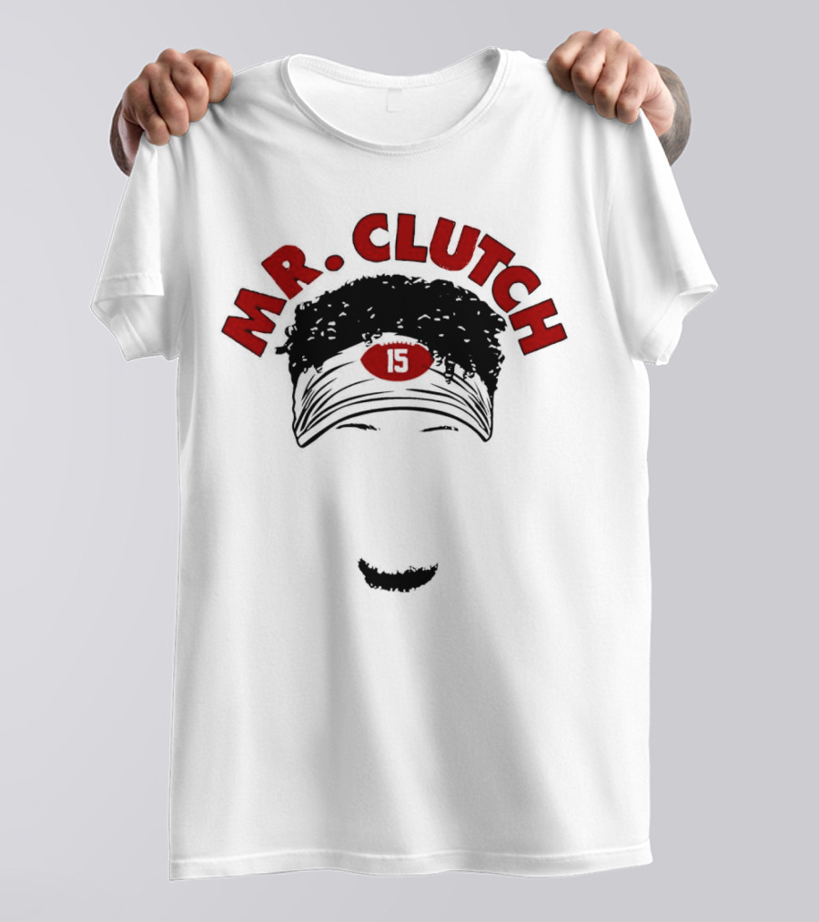 M.R. Clutch 15 Kansas City Chiefs Patrick Mahomes T-Shirt