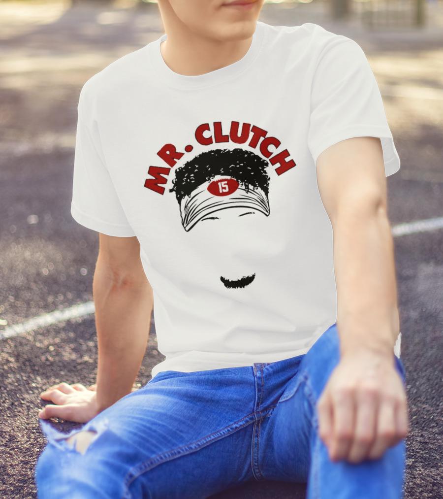 M.R. Clutch 15 Kansas City Chiefs Patrick Mahomes T-Shirt