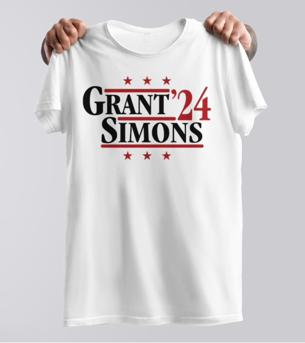 Grant Simons '24 Portland Trail Blazers Jerami Grant Anfernee Simons T-Shirt