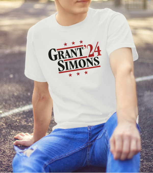 Grant Simons '24 Portland Trail Blazers Jerami Grant Anfernee Simons T-Shirt