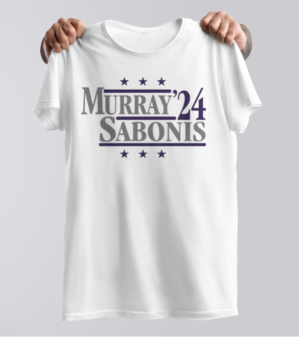 Murray '24 Sabonis Sacramento Kings Keegan Murray Domantas Sabonis T-Shirt