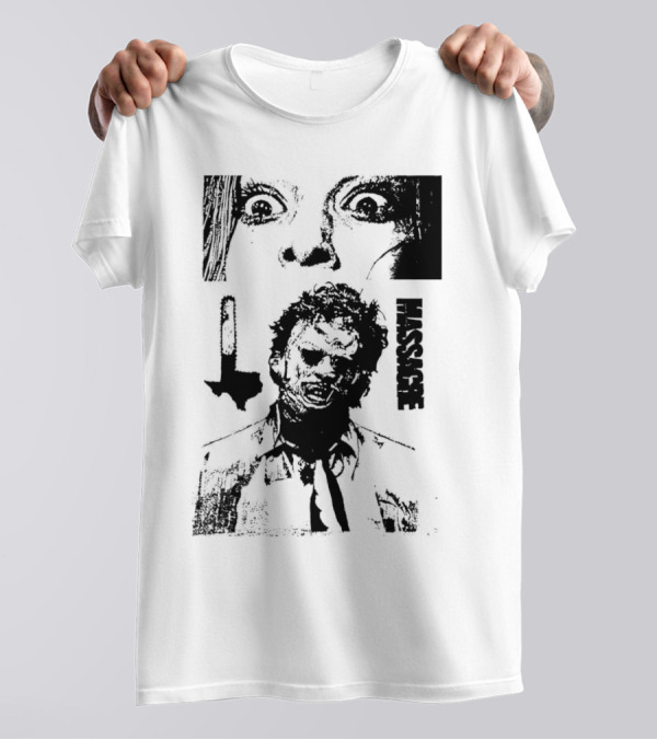 San Antonio Sharpist Texas Chainsaw Massacre Horror Face Knife Texas T-Shirt