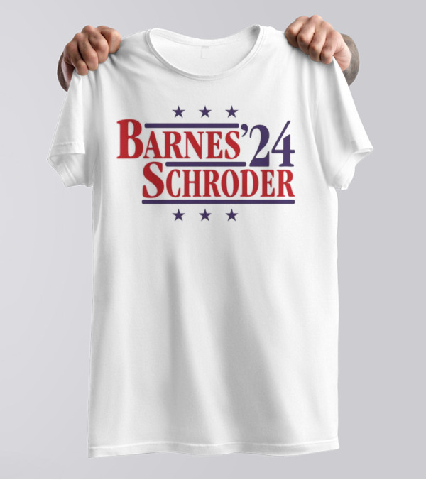 Toronto Raptors Barnes Schröder '24 Stars T-Shirt