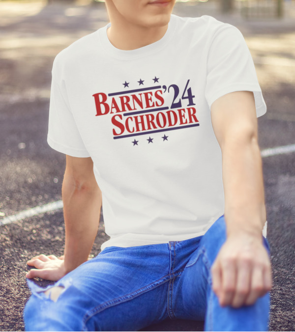 Toronto Raptors Barnes Schröder '24 Stars T-Shirt