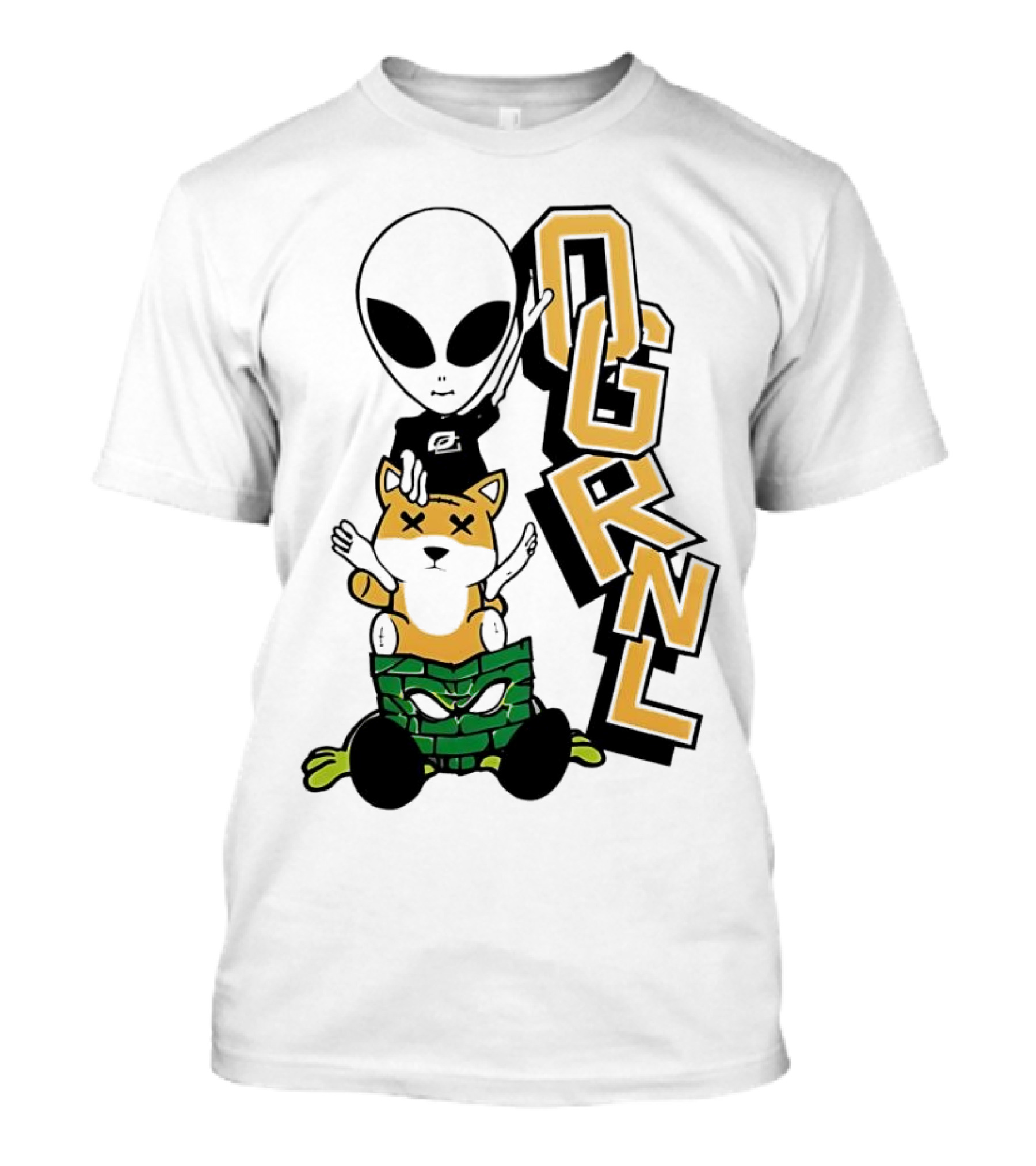 Optic Day 2024 OGRNL Alien And Cat With Sunglasses T-Shirt