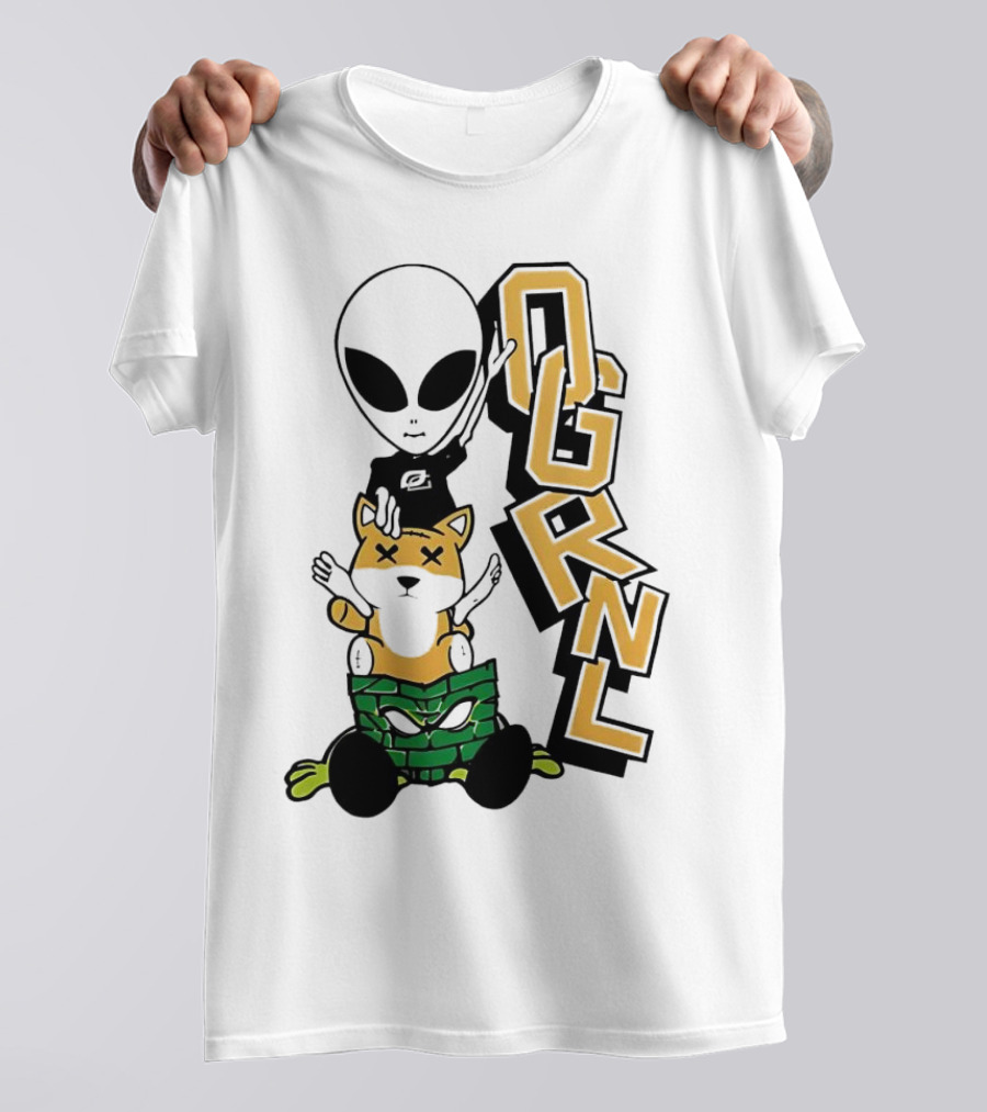 Optic Day 2024 OGRNL Alien And Cat With Sunglasses T-Shirt
