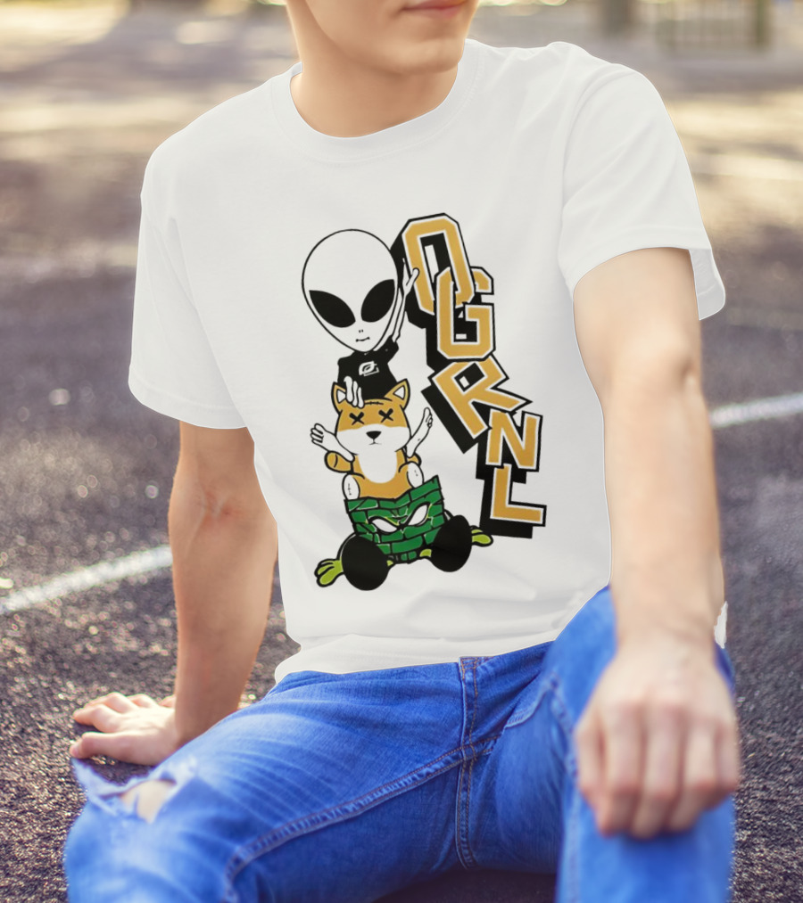 Optic Day 2024 OGRNL Alien And Cat With Sunglasses T-Shirt