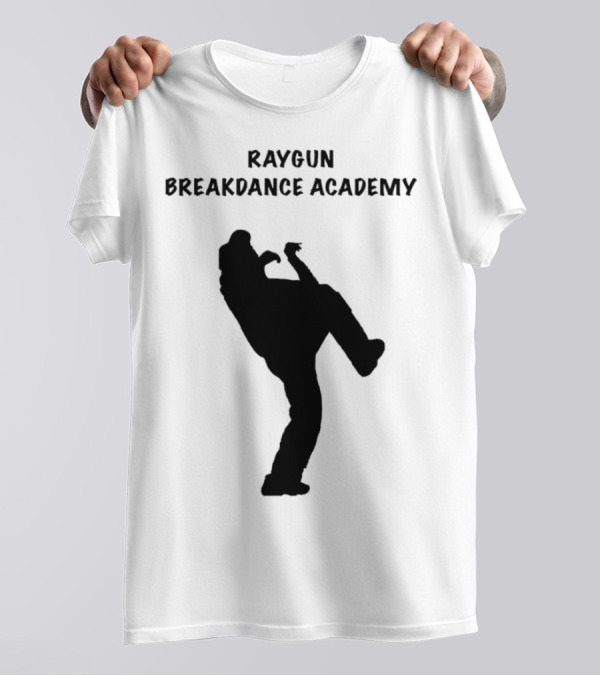 Raygun Breakdance Academy Paris 2024 Silhouette Dance Movement T-Shirt