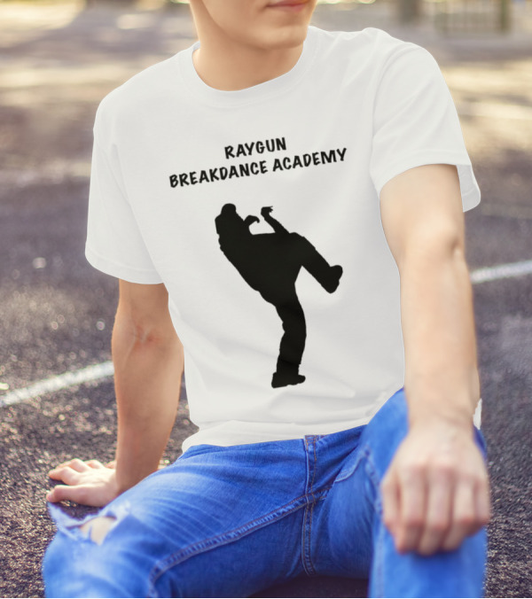 Raygun Breakdance Academy Paris 2024 Silhouette Dance Movement T-Shirt