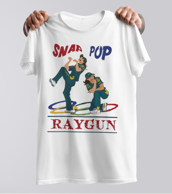 RAYGUN Snap Pop Breakdancer Olympic Paris T-Shirt