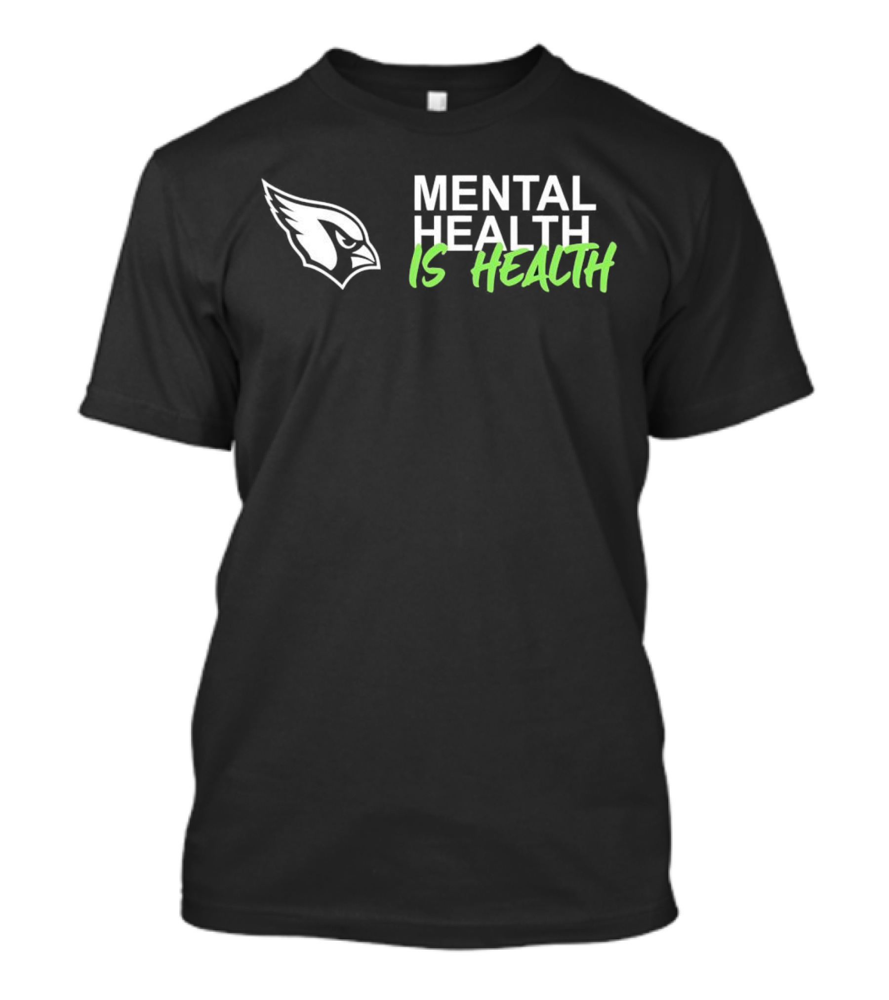 Arizona Cardinals Mental Health Is Health Logo Empowerment T-Shirt