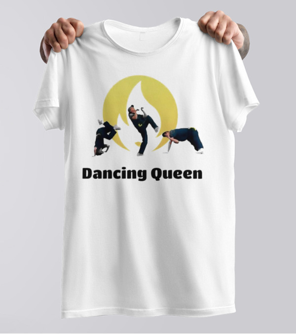 Australia Raygun Dancing Queen Breakdancing Moves T-Shirt