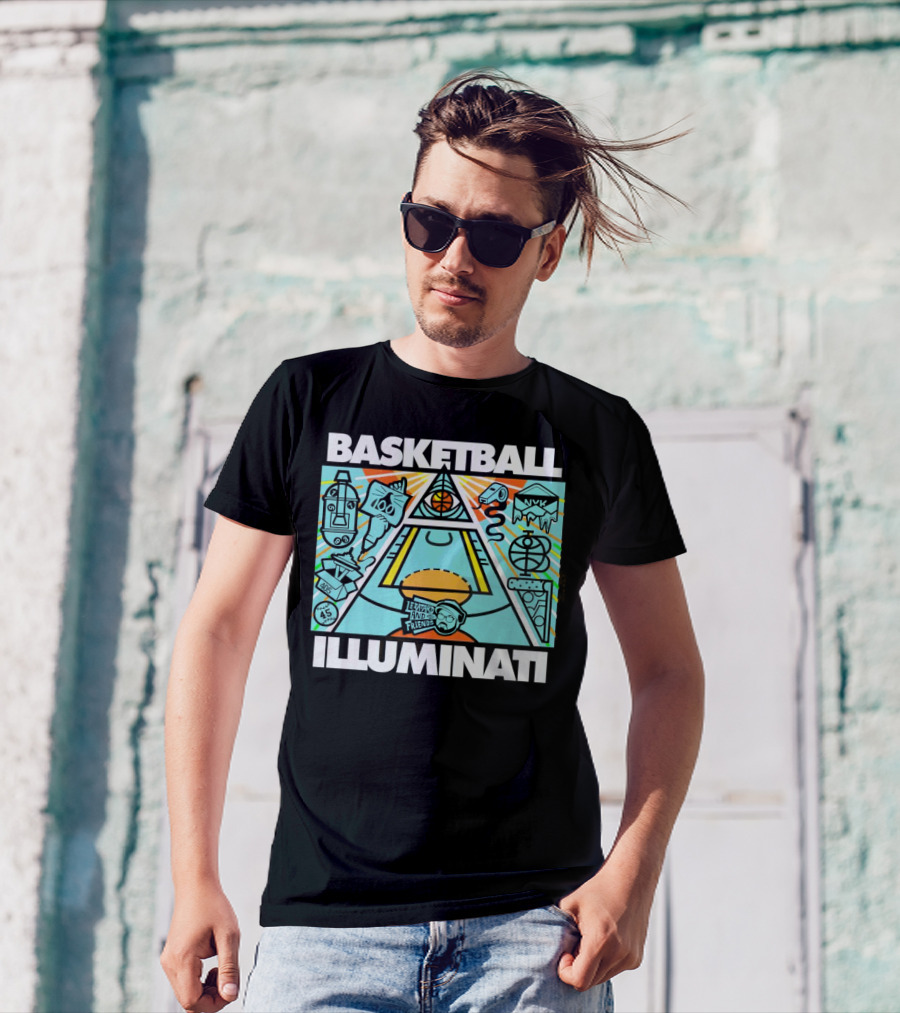 Basketball Illuminati LeBatard And Friends NVK 405 45 9 12 T-Shirt