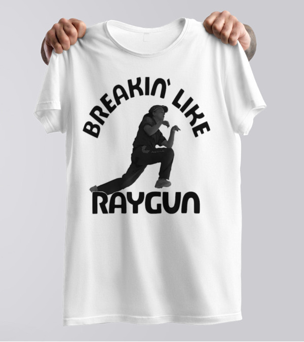 Breakin' Like Raygun Olympic Paris 2024 Austin-LA T-Shirt