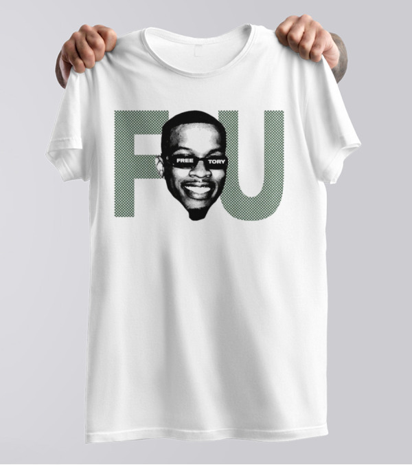 Forever Umbrella FU Free Tory Face T-Shirt