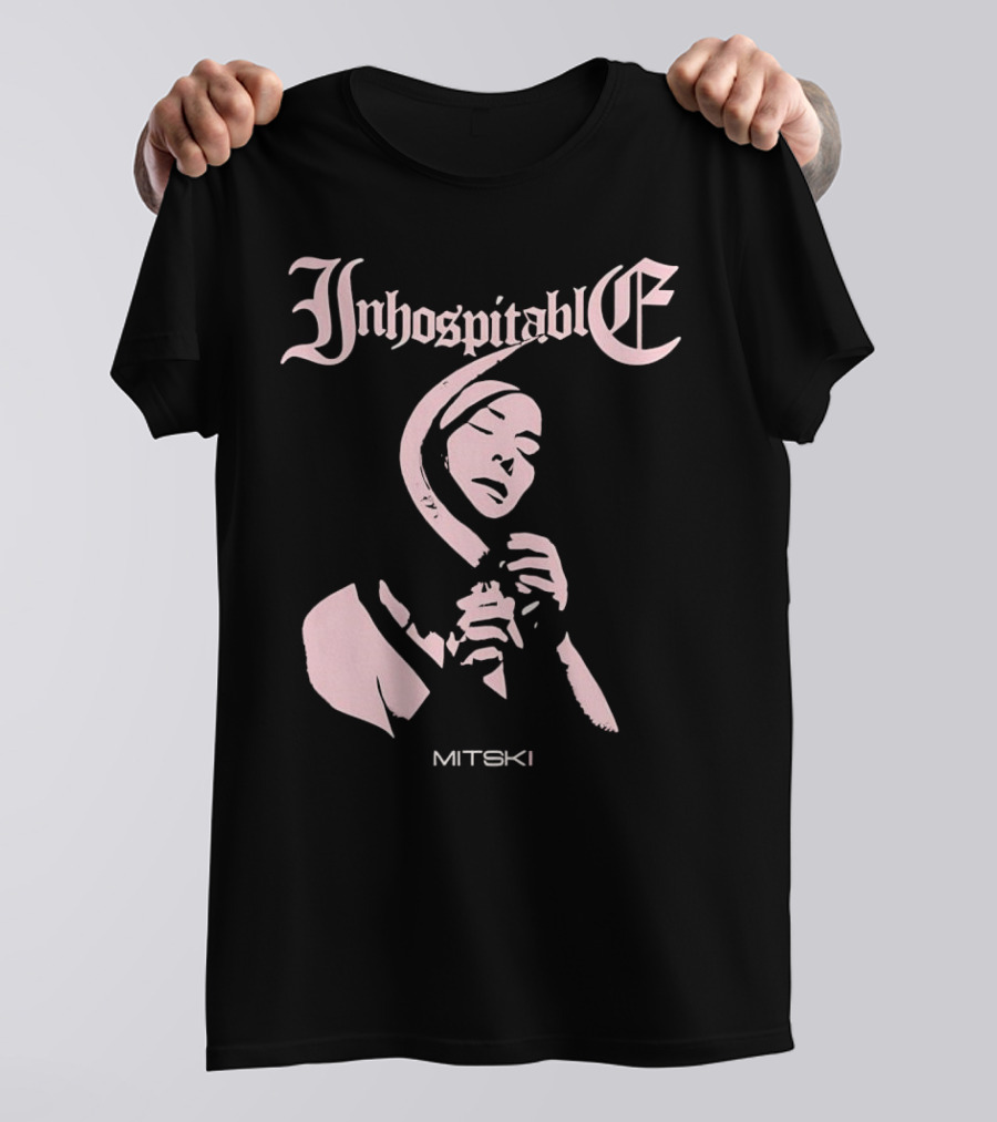 Inhospitable Mitski Gothic T-Shirt