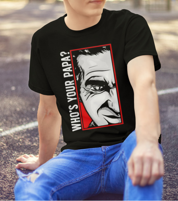 MLW Who's Your Papa Face Cesar Duran T-Shirt