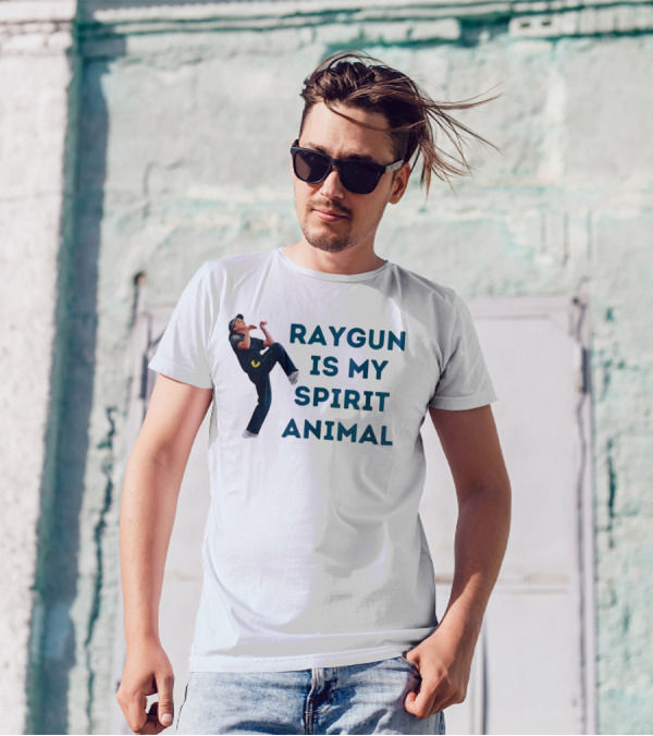 Raygun Is My Spirit Animal Breakdancing T-Shirt