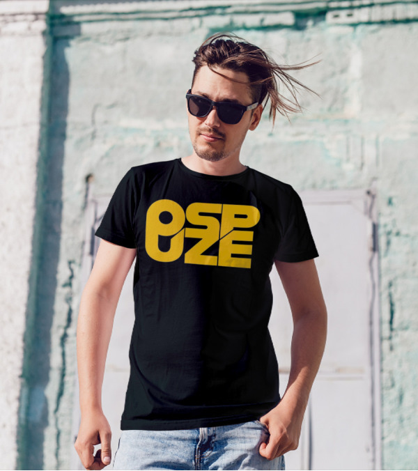The Finals Ospuze Bold Yellow Block Letters T-Shirt