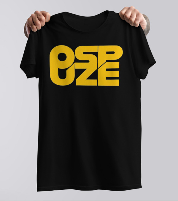 The Finals Ospuze Bold Yellow Block Letters T-Shirt