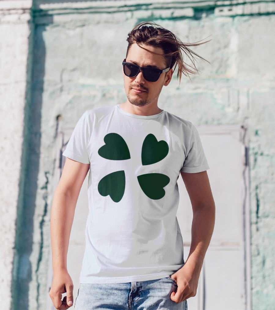 4chan Clover Heart T-Shirt