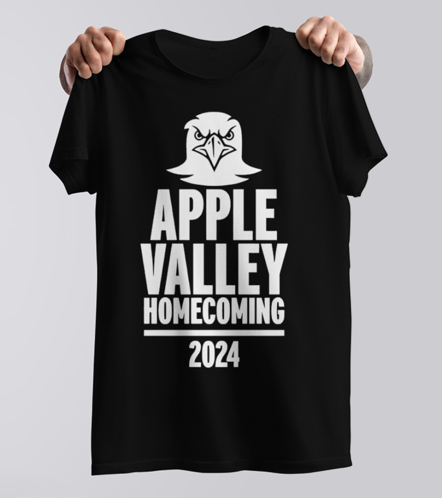 Apple Valley Homecoming 2024 Eagle Emblem T-Shirt