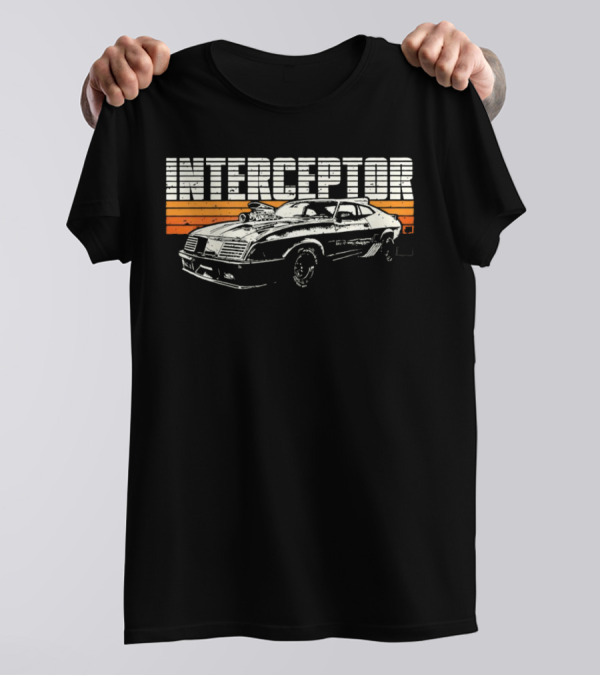 Interceptor Mad Max Vintage Car T-Shirt