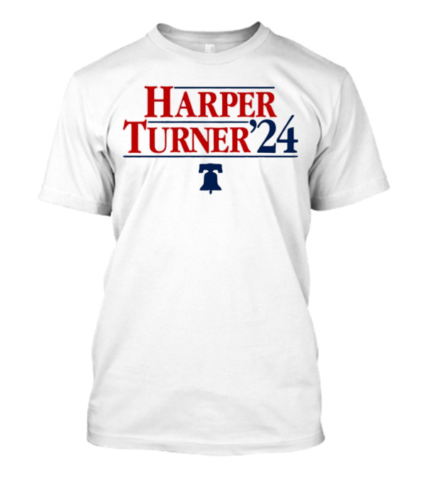 Philadelphia Phillies Harper Turner '24 Liberty Bell T-Shirt