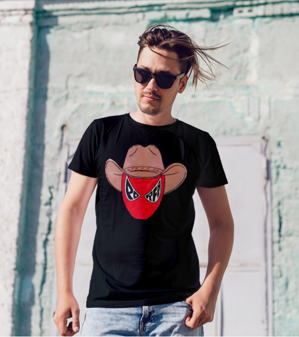 Porfa Porfaman Cowboy Spider Man T-Shirt