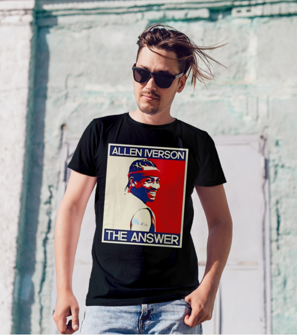 Allen Iverson The Answer Iconic Hope T-Shirt