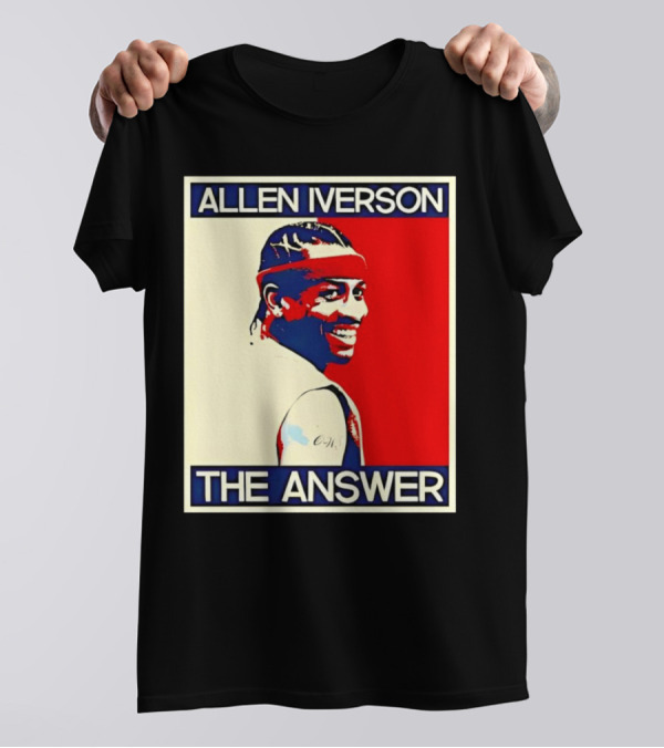 Allen Iverson The Answer Iconic Hope T-Shirt