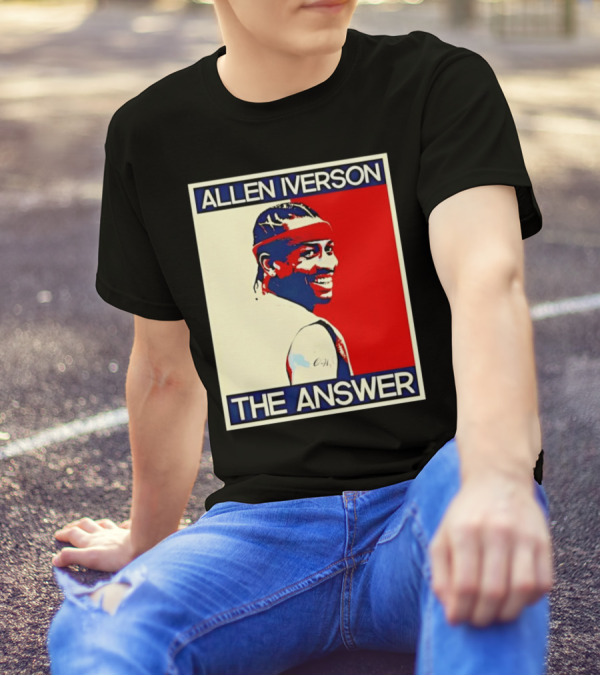 Allen Iverson The Answer Iconic Hope T-Shirt