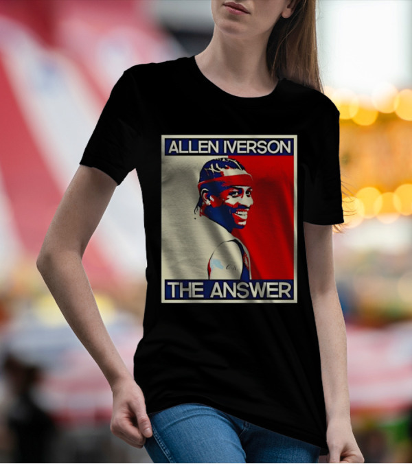 Allen Iverson The Answer Iconic Hope T-Shirt