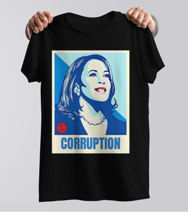 Kamala Harris Corruption 2024 Pop T-Shirt