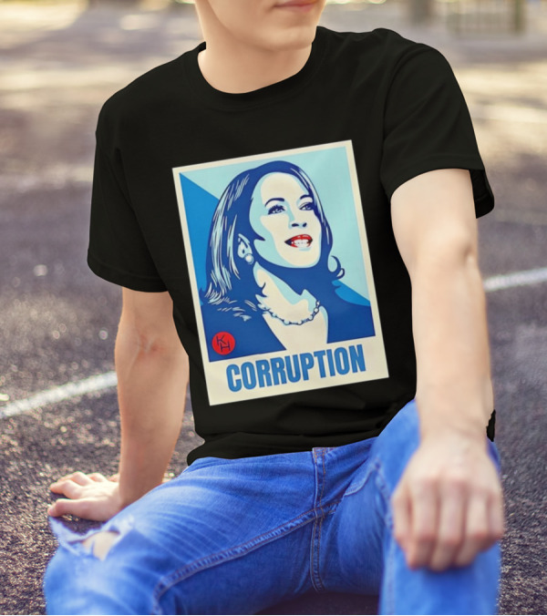 Kamala Harris Corruption 2024 Pop T-Shirt