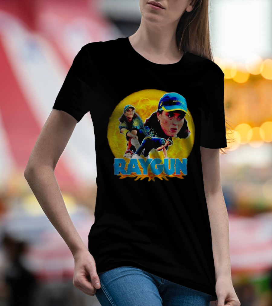 Raygun Rachael Gunn Australia Lightning Burst T-Shirt