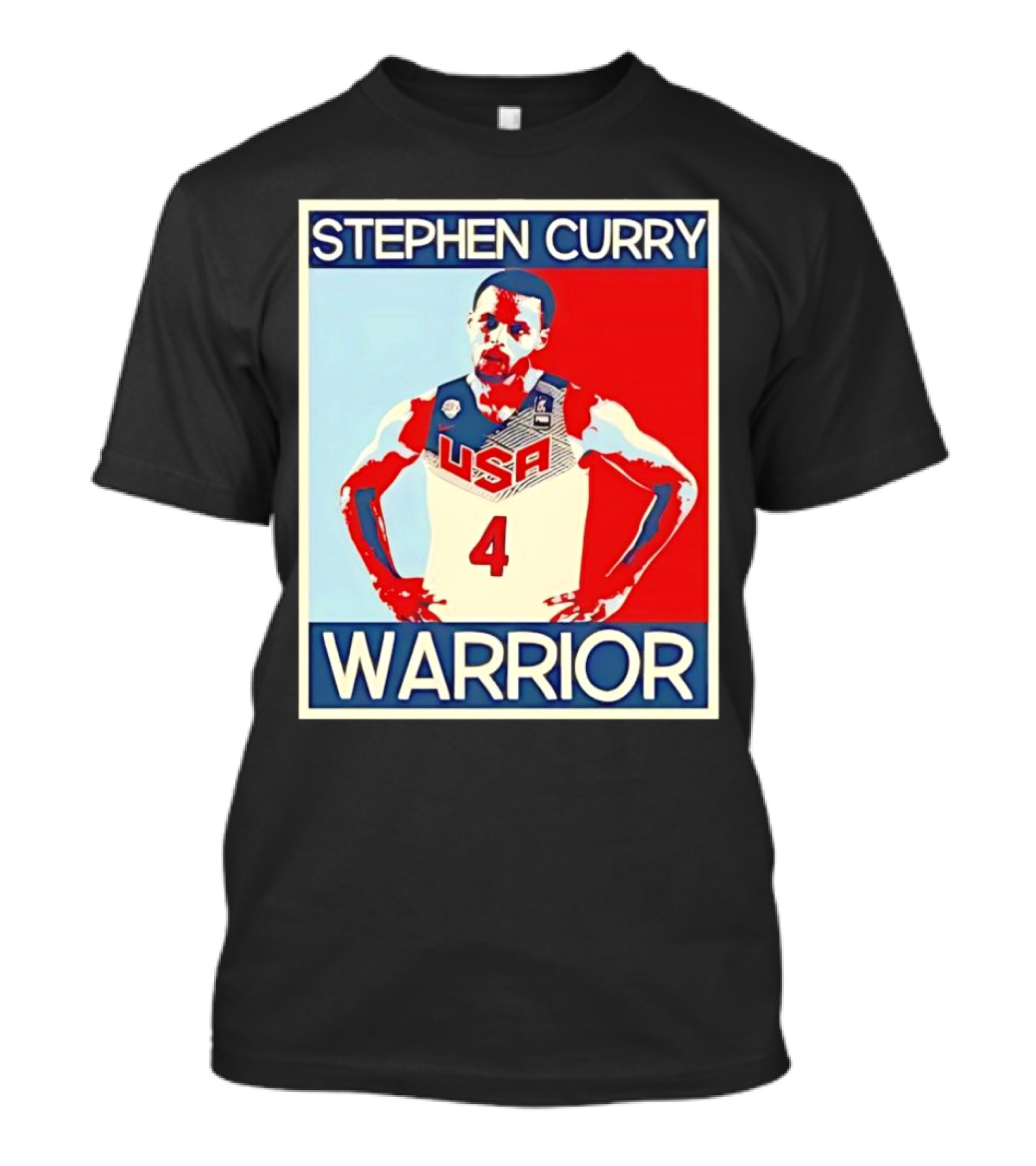 Stephen Curry USA Warrior 4 Hope T-Shirt