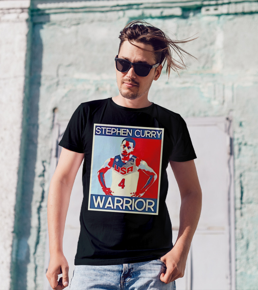 Stephen Curry USA Warrior 4 Hope T-Shirt