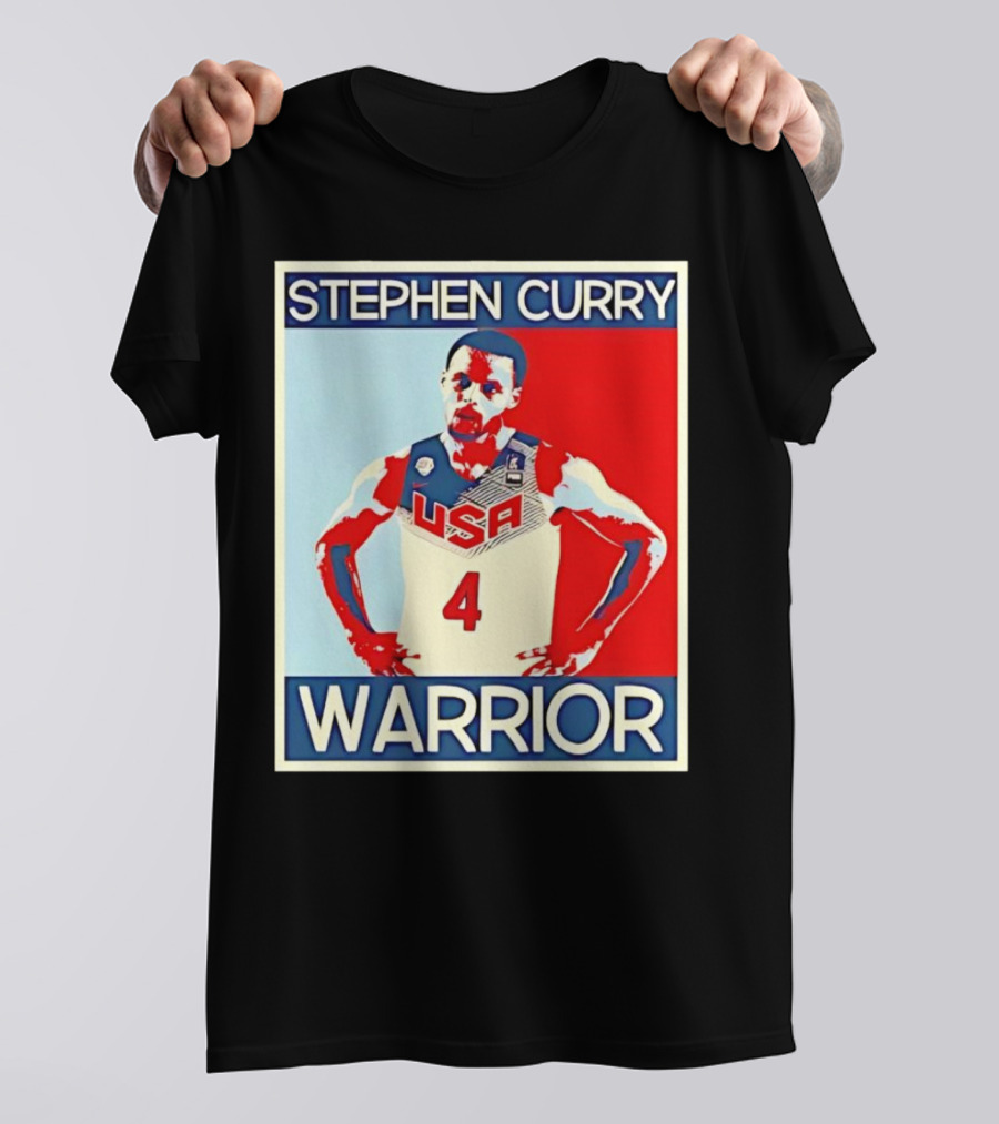 Stephen Curry USA Warrior 4 Hope T-Shirt