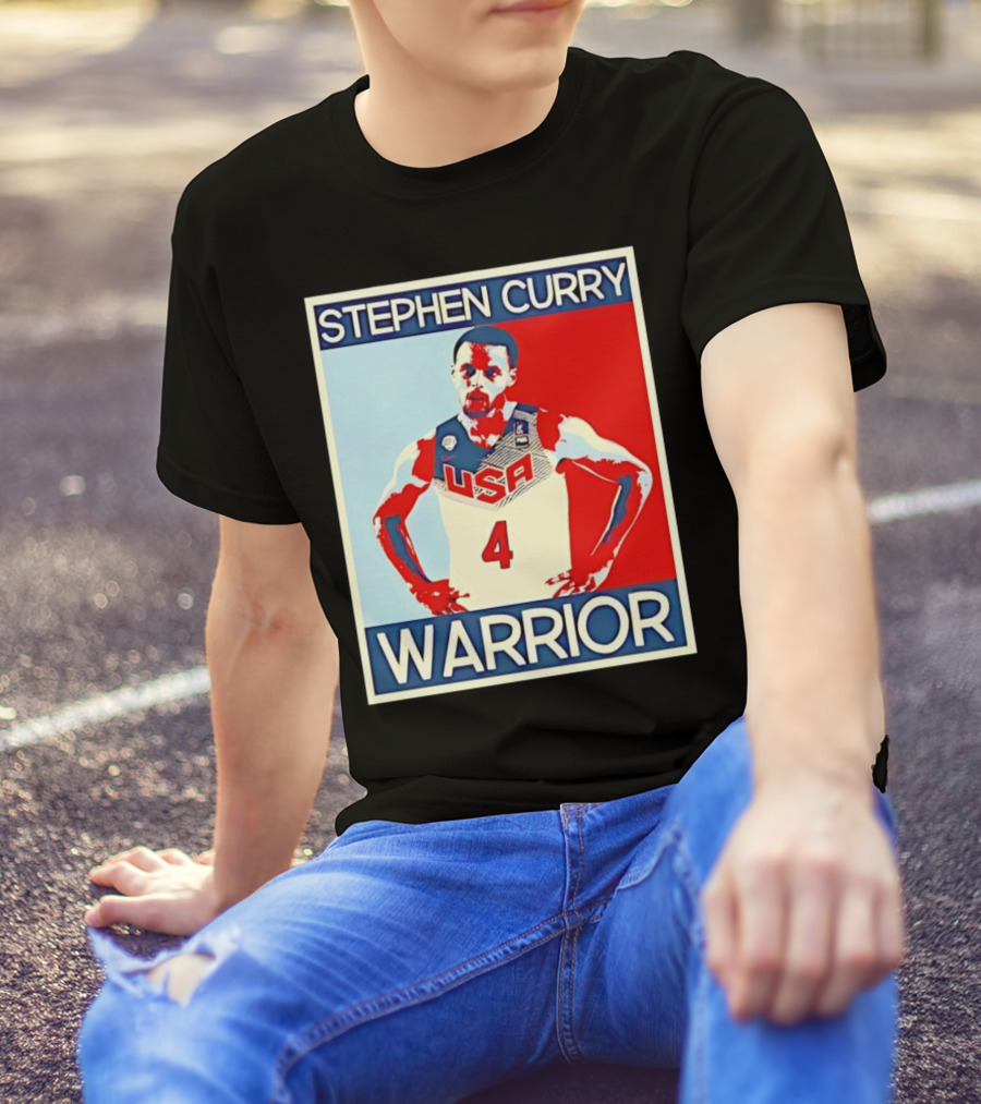 Stephen Curry USA Warrior 4 Hope T-Shirt