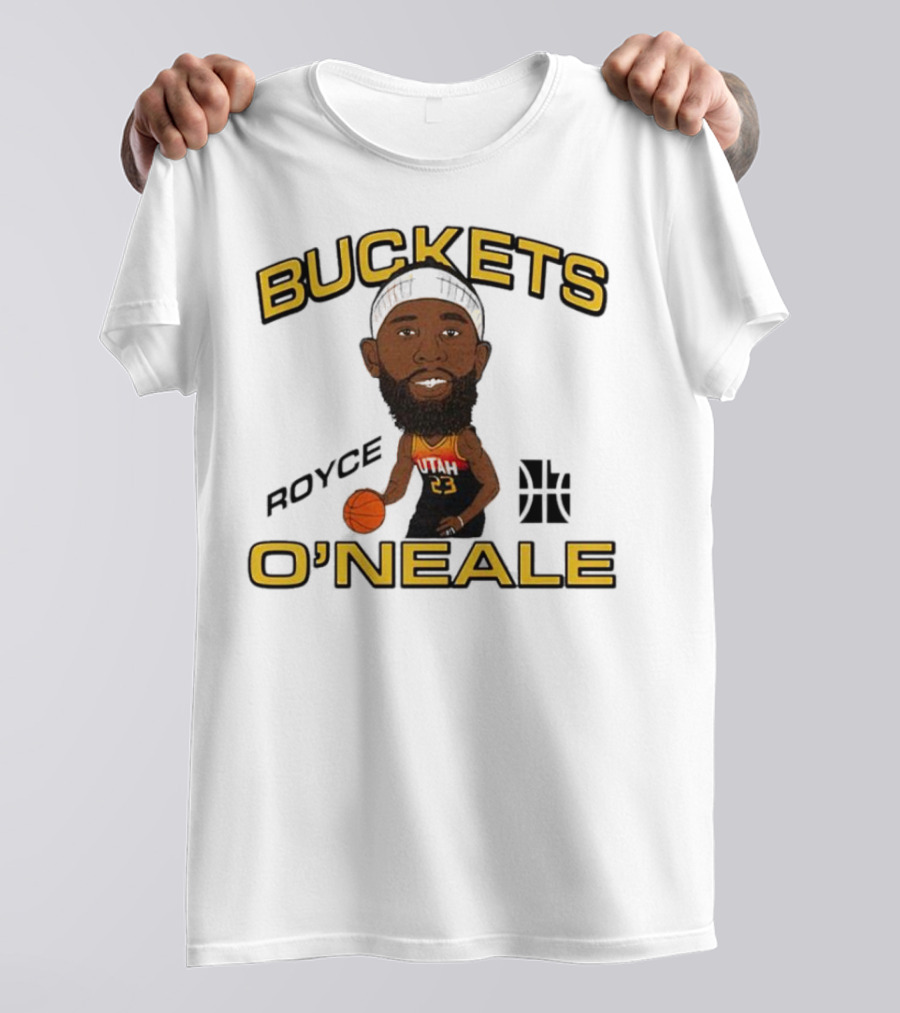 Buckets O'Neale Royce Utah T-Shirt