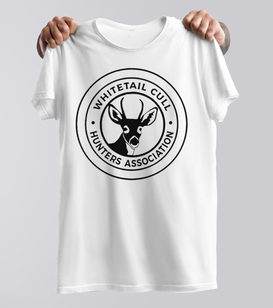 Whitetail Cull Hunters Association Buck Emblem T-Shirt