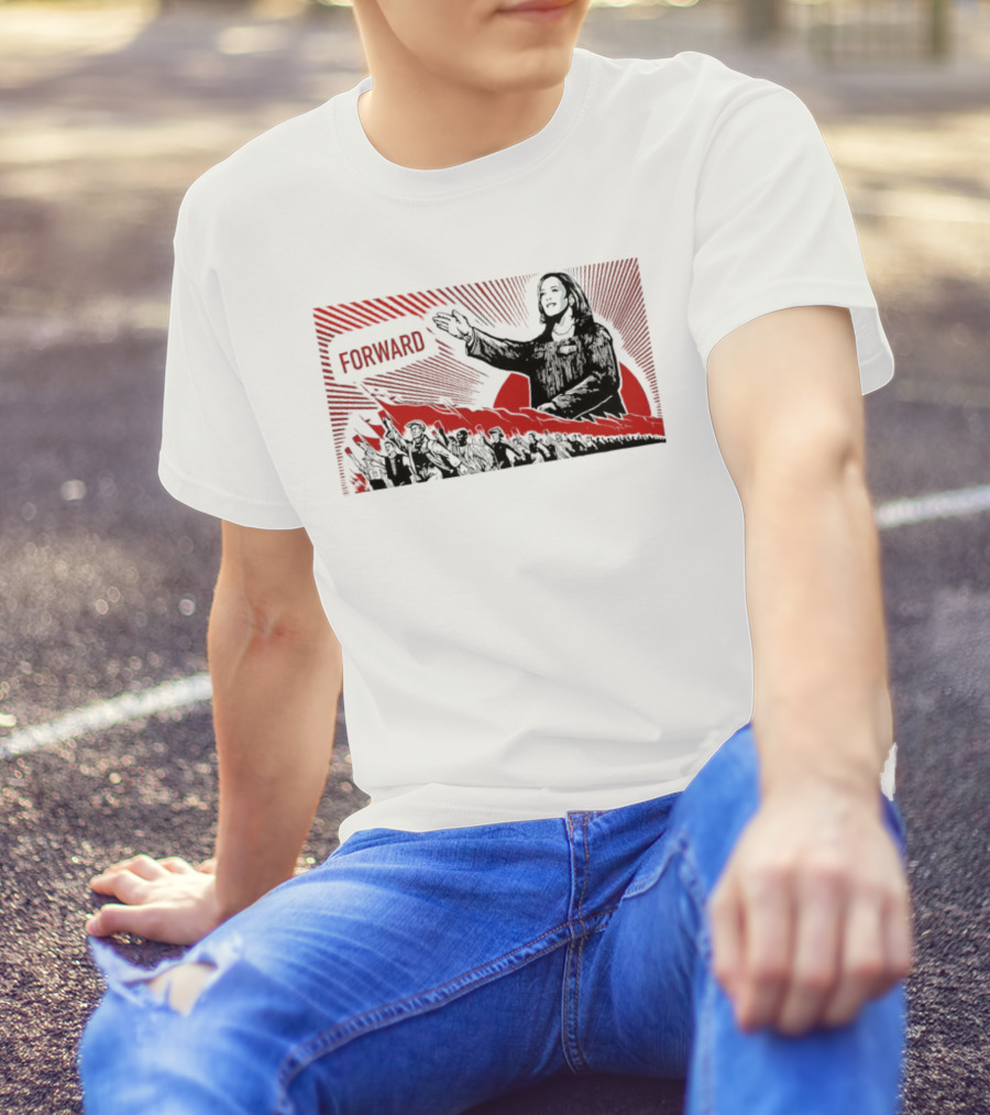 Mao Zedong Kamala Harris Forward Revolution Iconic T-Shirt